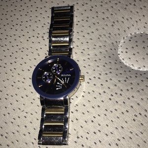 Bullbaiting gold watch